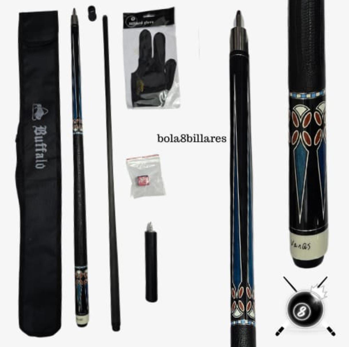 VANQS 100% fibra de carbono